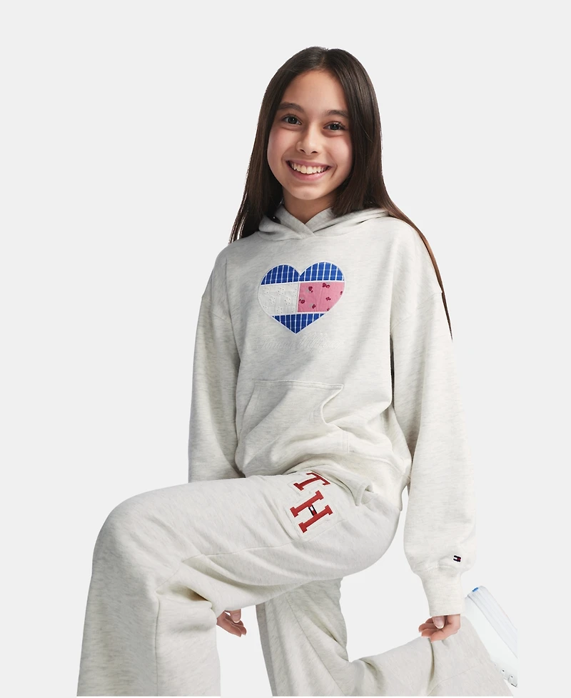 Tommy Hilfiger Girls' 7-16 Long-Sleeve Hoodie