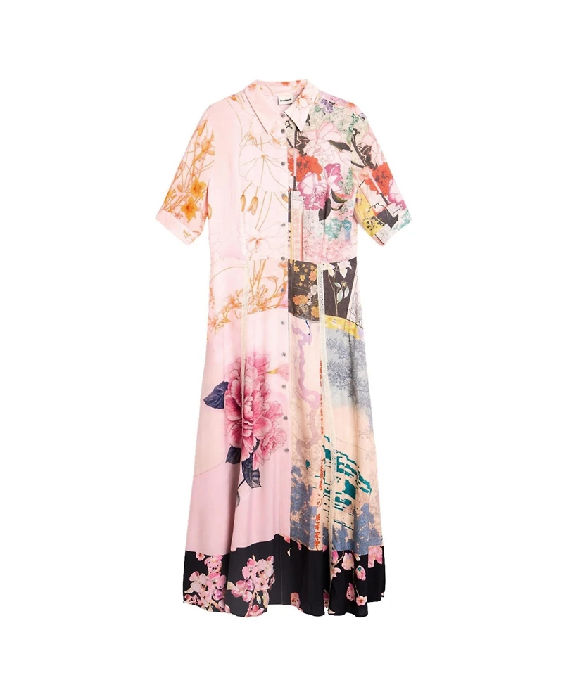 Desigual Women's Printed Long Dress