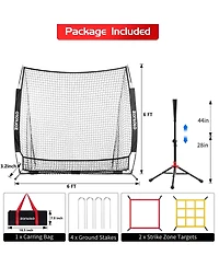 Aoligeijs 6x6ft Baseball Field Training Equipment