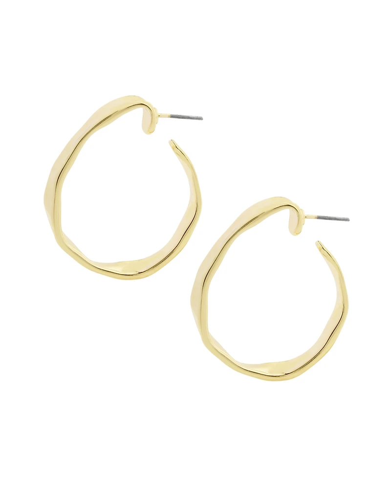 Steve Madden Gold Boho Hoop Earrings