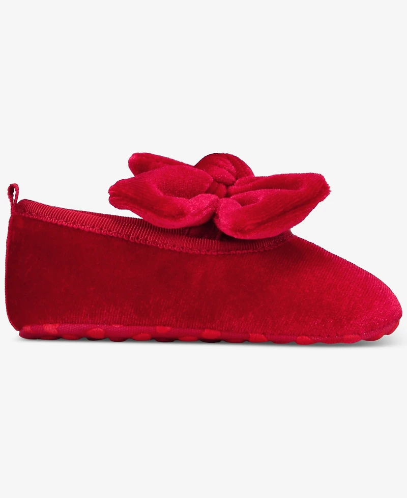 First Impressions Baby Girls' Velvet Soft Ballet Flats, Macy's Exclusive