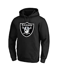 Fanatics Men's Fernando Mendoza Black Las Vegas Raiders Big & Tall Name Number Fleece Hoodie