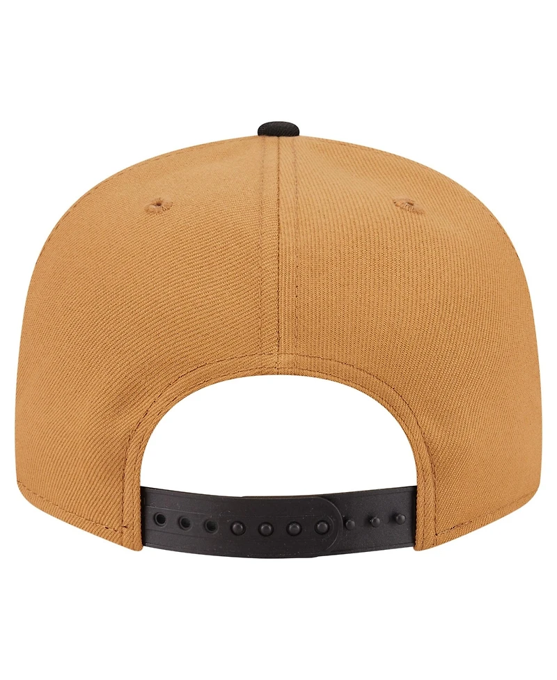 New Era Men's Khaki/Black Chicago White Sox Ice Cream 9FIFTY Snapback Hat