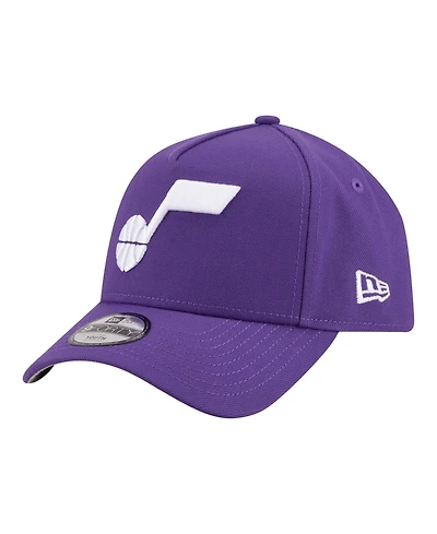 New Era Big Boys and Girls Purple Utah Jazz 9FORTY A-Frame Adjustable Hat