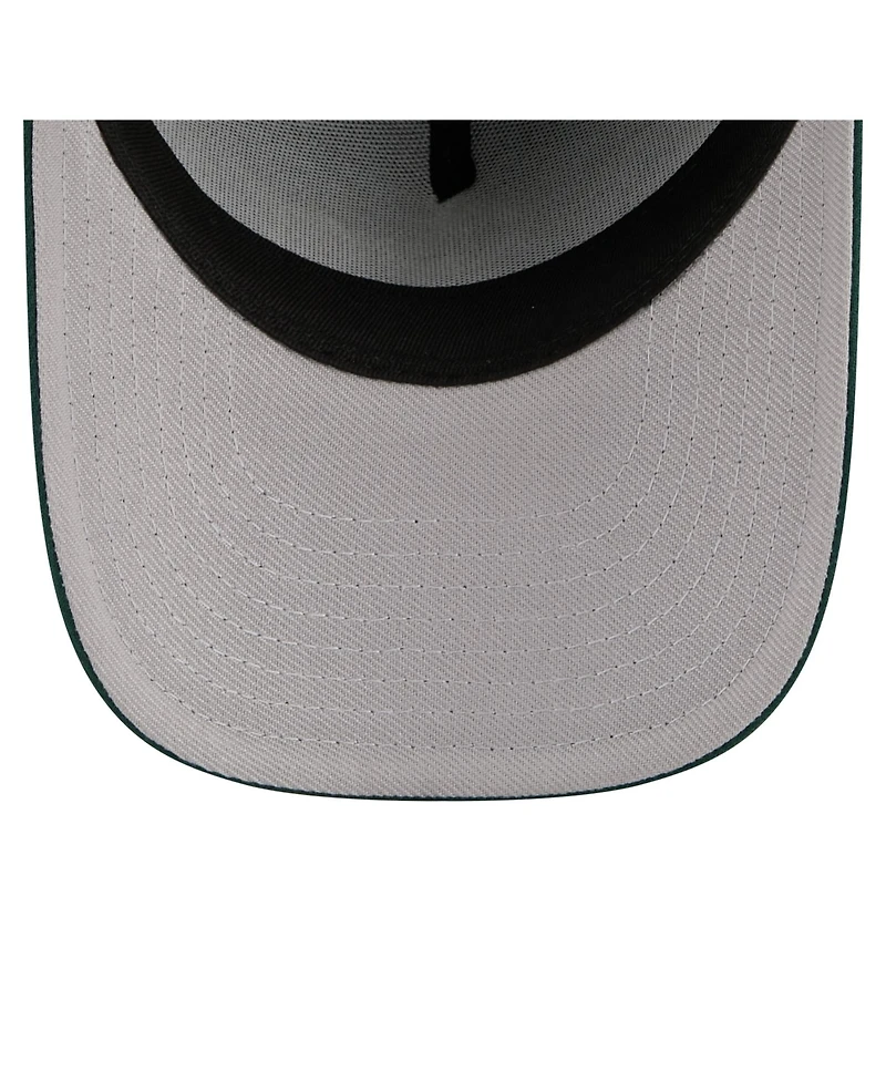 New Era Big Boys and Girls Green Athletics 9FORTY A-Frame Adjustable Hat