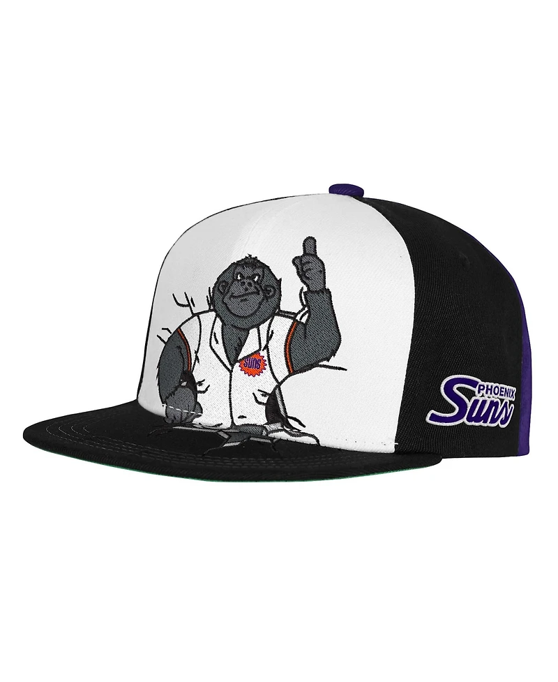 Mitchell & Ness Big Boys and Girls Black Phoenix Suns Mascot Snapback Hat