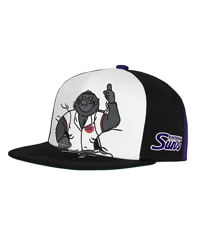 Mitchell & Ness Big Boys and Girls Black Phoenix Suns Mascot Snapback Hat
