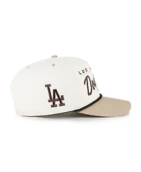 '47 Brand Men's Natural/Tan Los Angeles Dodgers Neutral Terrain Hitch Rope Adjustable Hat