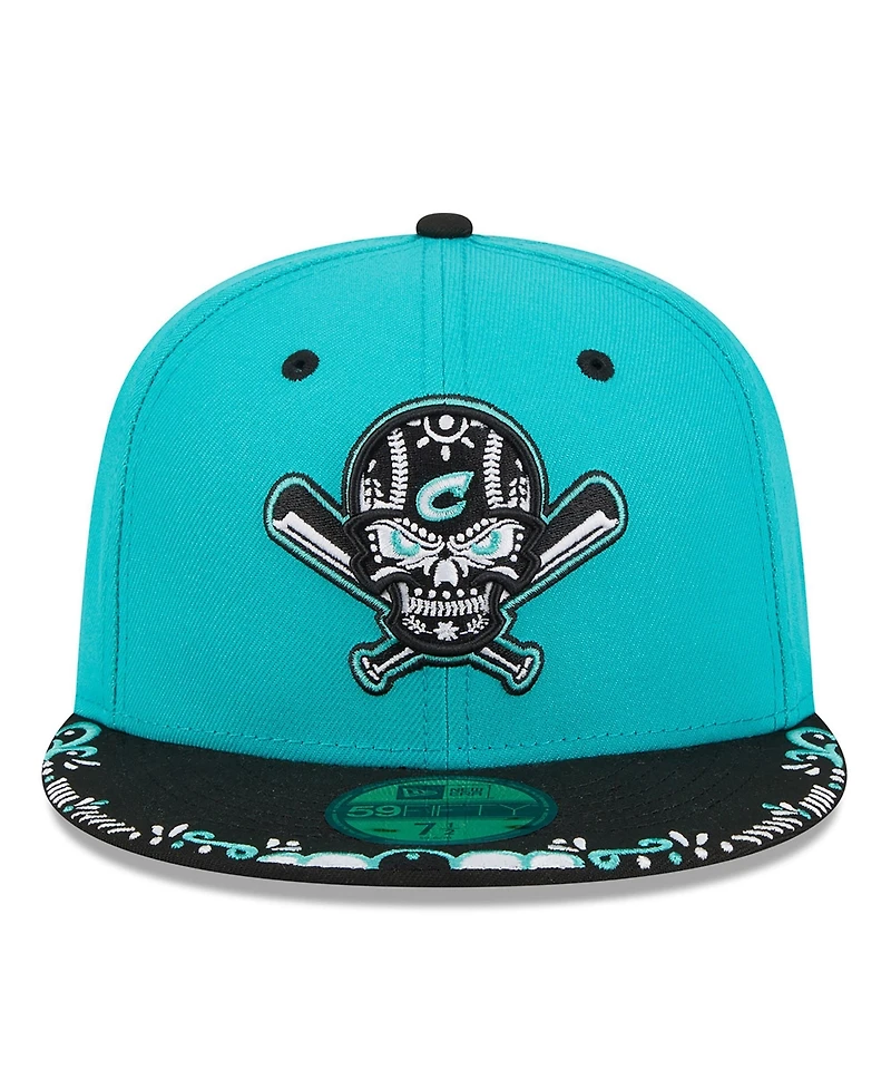 New Era Men's Light Blue/Black Columbus Clippers 2026 Copa De La Diversion 59FIFTY Fitted Hat