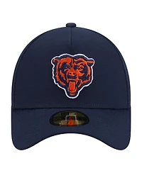 New Era Men's Navy Chicago Bears A-Frame 59FORTY Fitted Hat