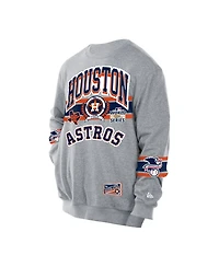 New Era Men's Gray Houston Astros Sport Classics Sweatshirt