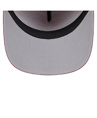 New Era Men's Red Carolina Hurricanes Script 9FIFTY A-Frame Snapback Hat