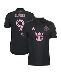 Adidas Men's Luis Suarez Black Inter Miami Cf 2026 Presagio On-Field Authentic Patch Jersey