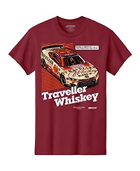 Classic Ink Men's Cardinal Justin Allgaier Traveler Whiskey T-Shirt