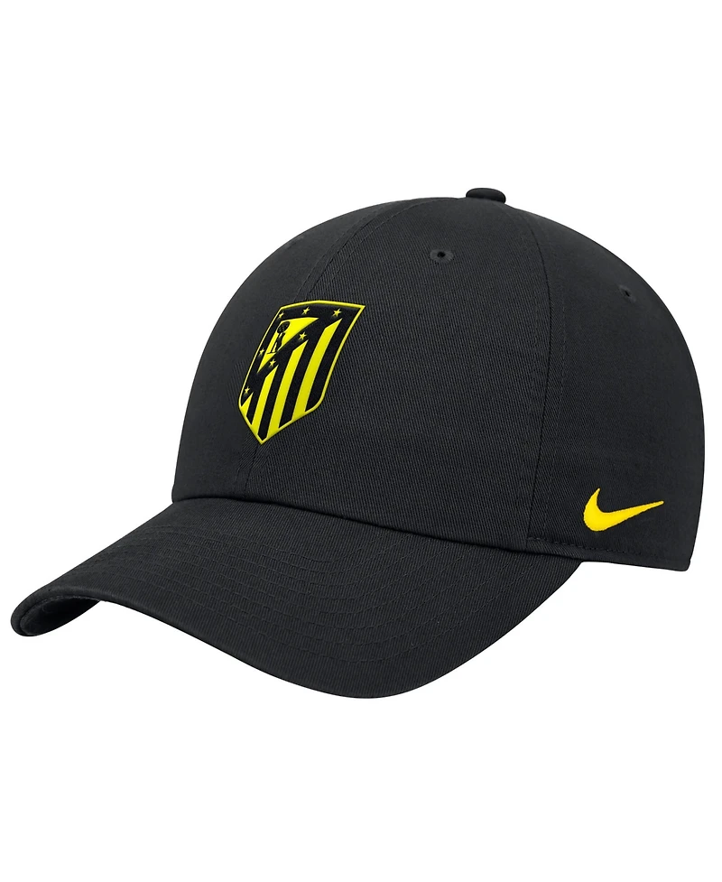 Nike Men's Black Atletico de Madrid Club Adjustable Hat