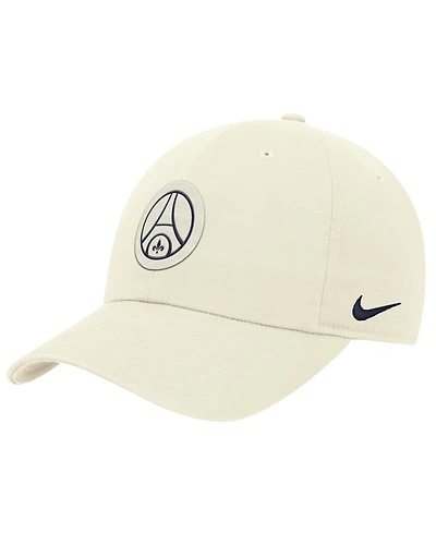Nike Men's Cream Paris Saint-Germain Club Adjustable Hat