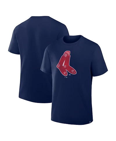 Fanatics Men's Navy Boston Red Sox Vintage Logo Legacy T-Shirt