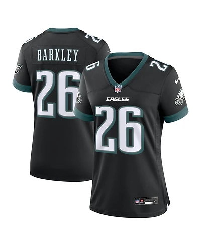 Nike Women's Saquon Barkley Black Philadelphia Eagles Alternate Game Jersey