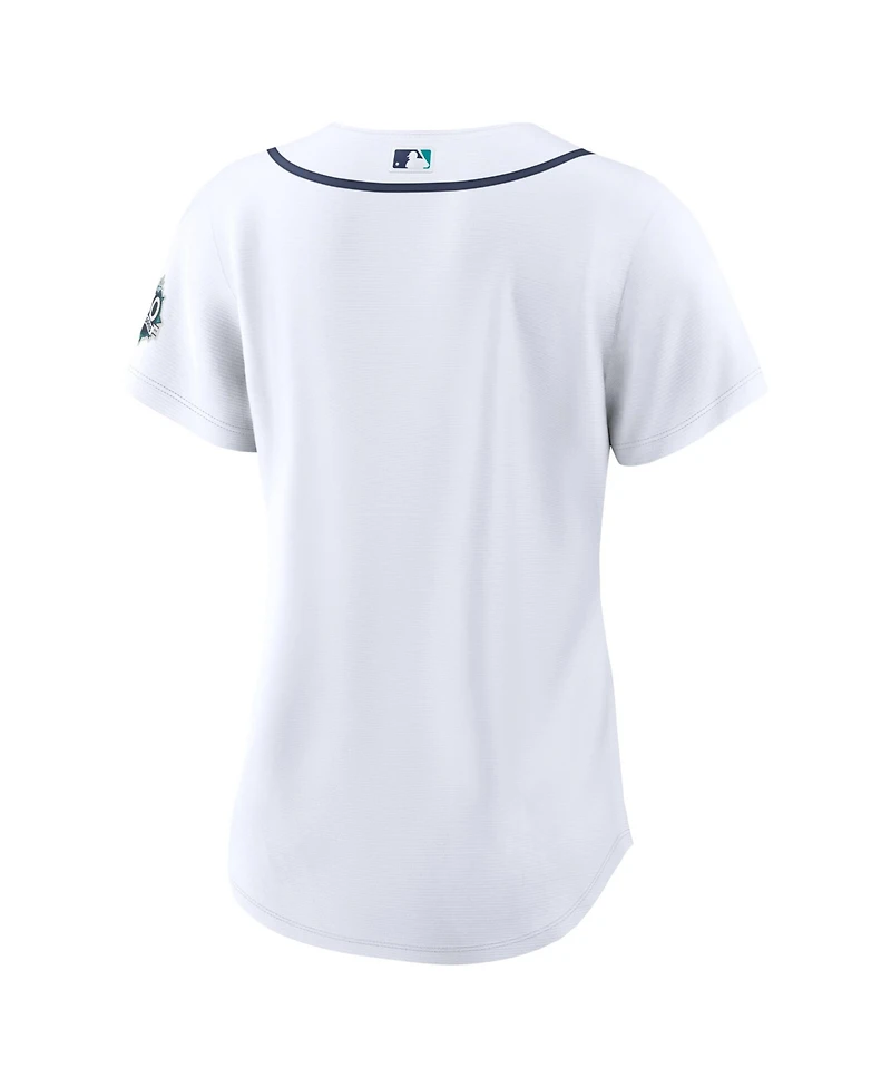 Nike Women's White Seattle Mariners Home 50th Season Stadium Jersey