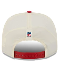 New Era Men's Cream/Red Kansas City Chiefs 2026 Nfl Training Camp 9SEVENTY Adjustable Hat