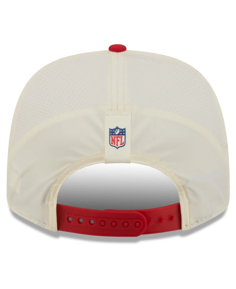 New Era Men's Cream/Red Buffalo Bills 2026 Nfl Training Camp 9SEVENTY Adjustable Hat
