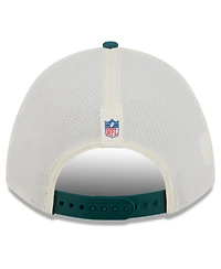 New Era Men's Cream/Midnight Green Philadelphia Eagles 2026 Nfl Training Camp 9FORTY Adjustable Hat