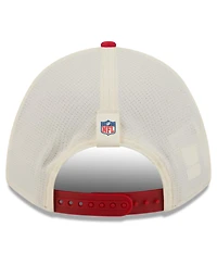 New Era Men's Cream/Red Kansas City Chiefs 2026 Nfl Training Camp 9FORTY Adjustable Hat