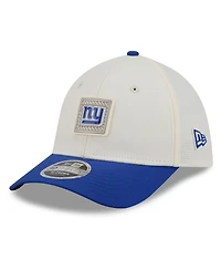 New Era Men's Cream/Royal York Giants 2026 Nfl Training Camp 39THIRTY Flex Hat