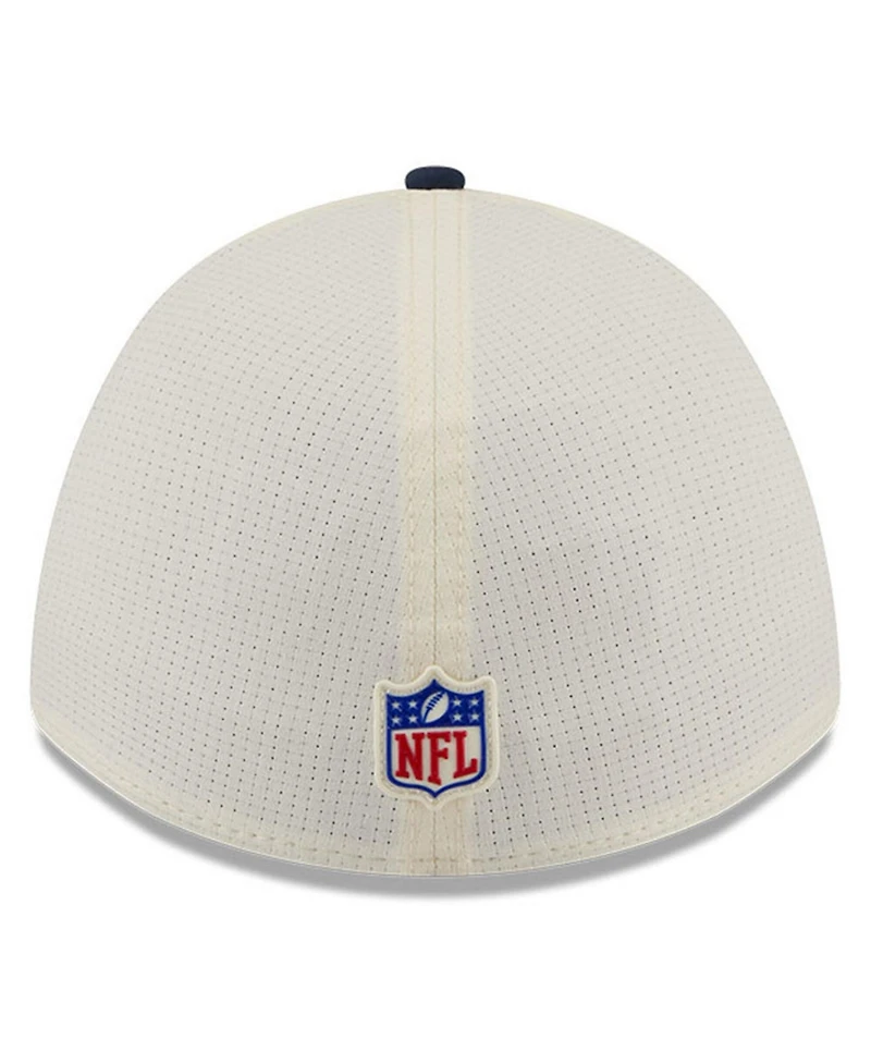 New Era Men's Cream/Navy Dallas Cowboys 2026 Nfl Training Camp 39THIRTY Flex Hat