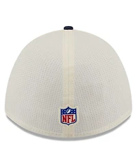 New Era Men's Cream/Navy Dallas Cowboys 2026 Nfl Training Camp 39THIRTY Flex Hat