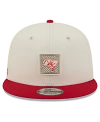 New Era Men's Cream/Red Tampa Bay Buccaneers 2026 Nfl Training Camp 9FIFTY Snapback Hat