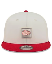 New Era Men's Cream/Red Kansas City Chiefs 2026 Nfl Training Camp 9FIFTY Snapback Hat