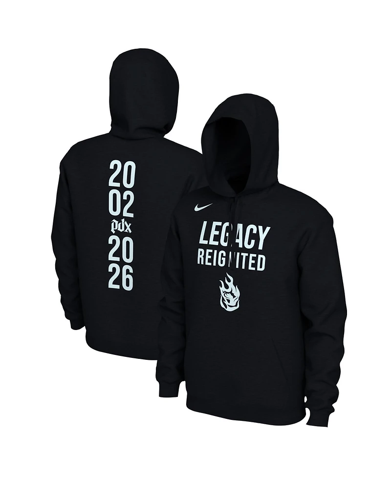 Nike Men's Black Portland Fire Legacy Reignited Hoodie