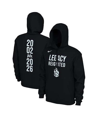 Nike Men's Black Portland Fire Legacy Reignited Hoodie