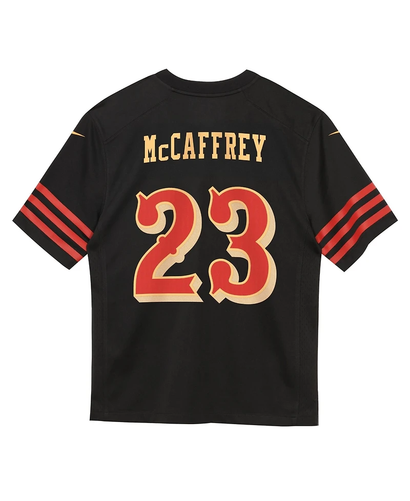 Nike Toddler Christian McCaffrey Black San Francisco 49ers 2025 Rivalries Collection Game Jersey