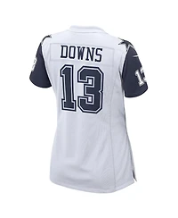 Nike Women's Caleb Downs White Dallas Cowboys Alternate Game Jersey