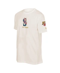 New Era Men's Cream Seattle Mariners 250th Fourth of July T-Shirt