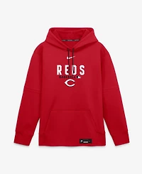 Nike Men's Red Cincinnati Reds Authentic Collection Therma-fit Hoodie