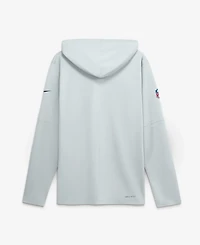 Nike Men's Platinum Chicago Bears Sideline Lightweight Long Sleeve Hooded Dri-fit T-Shirt