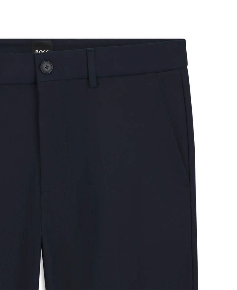 Boss by Hugo Men's Stretch-Cotton Blend Slim-Fit Pants
