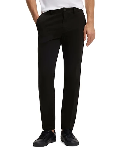 Boss by Hugo Men's Stretch-Cotton Gabardine Slim-Fit Pants