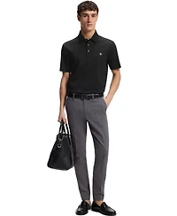 Boss by Hugo Men's Double B Monogram Mercerized-Cotton Polo Shirt