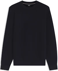 Boss by Hugo Men's Diagonal-Structured Cotton Regular-Fit Sweater