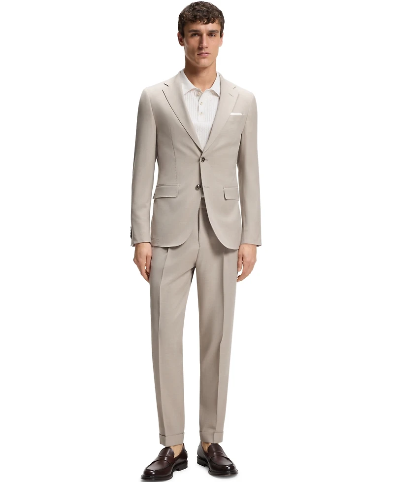 Boss by Hugo Boss Men's Wool Silk Two-Piece Slim-Fit Suit