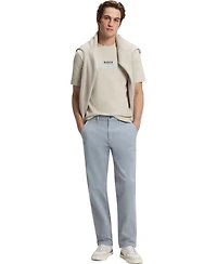 Boss by Hugo Men's Cotton-Jersey Logo Artwork Regular-Fit T-Shirt