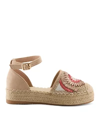 Azura Women's Endlessluv Espadrille Flatform with Cork Sole