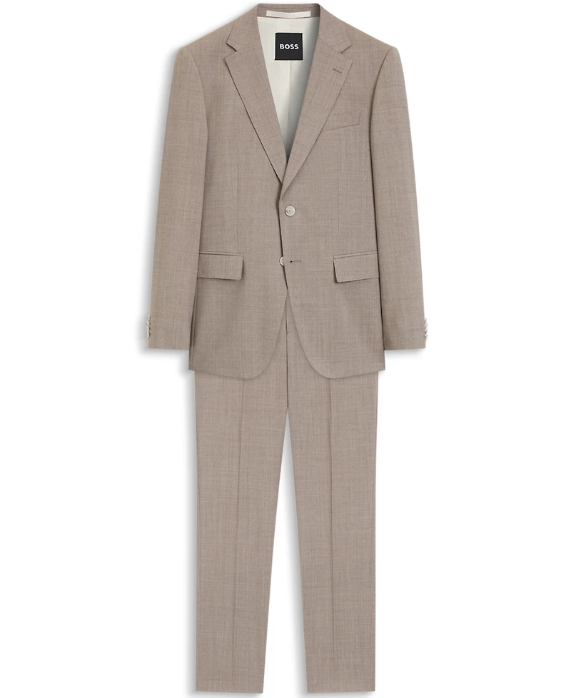 Boss by Hugo Men's Virgin Wool Two-Piece Slim-Fit Suit