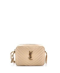 Pre-Owned Saint Laurent Small Lou Camera Bag Matelasse Chevron Leather
