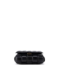 Pre-Owned Bottega Veneta Cassette Crossbody Bag Padded Maxi Intrecciato Leather