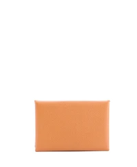 Pre-Owned HERMES Calvi Card Holder Epsom